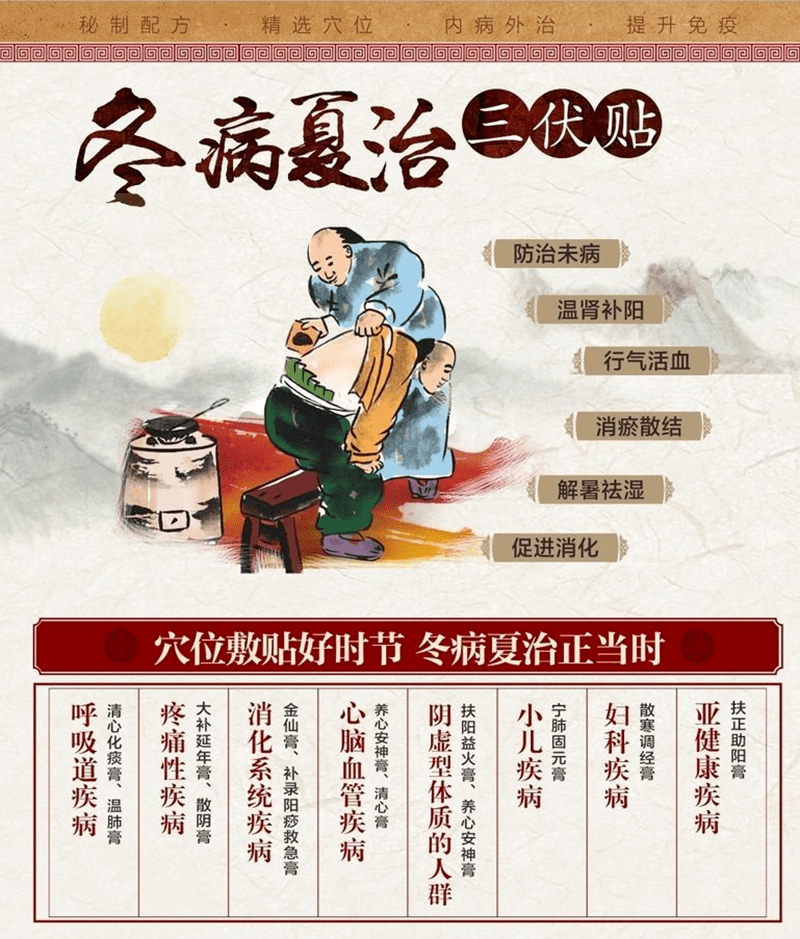 1、為什么三伏貼會發(fā)熱？</p><p>三伏貼能治老寒腿嗎？